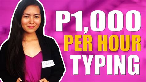 KUMITA NG ₱1,000 PER HOUR SA PAG.